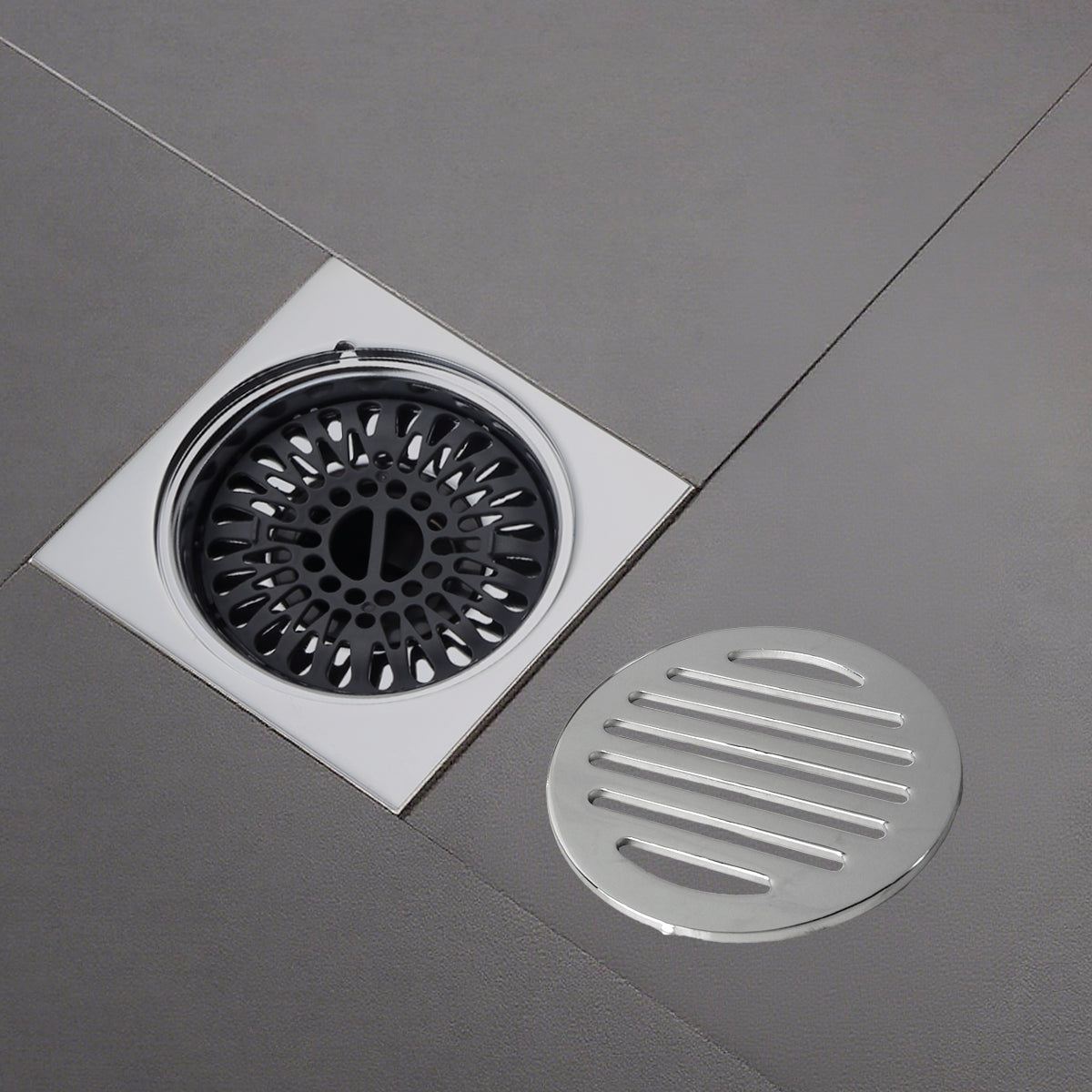 4 Inch(10 * 10cm) Thickened Square Floor Drain