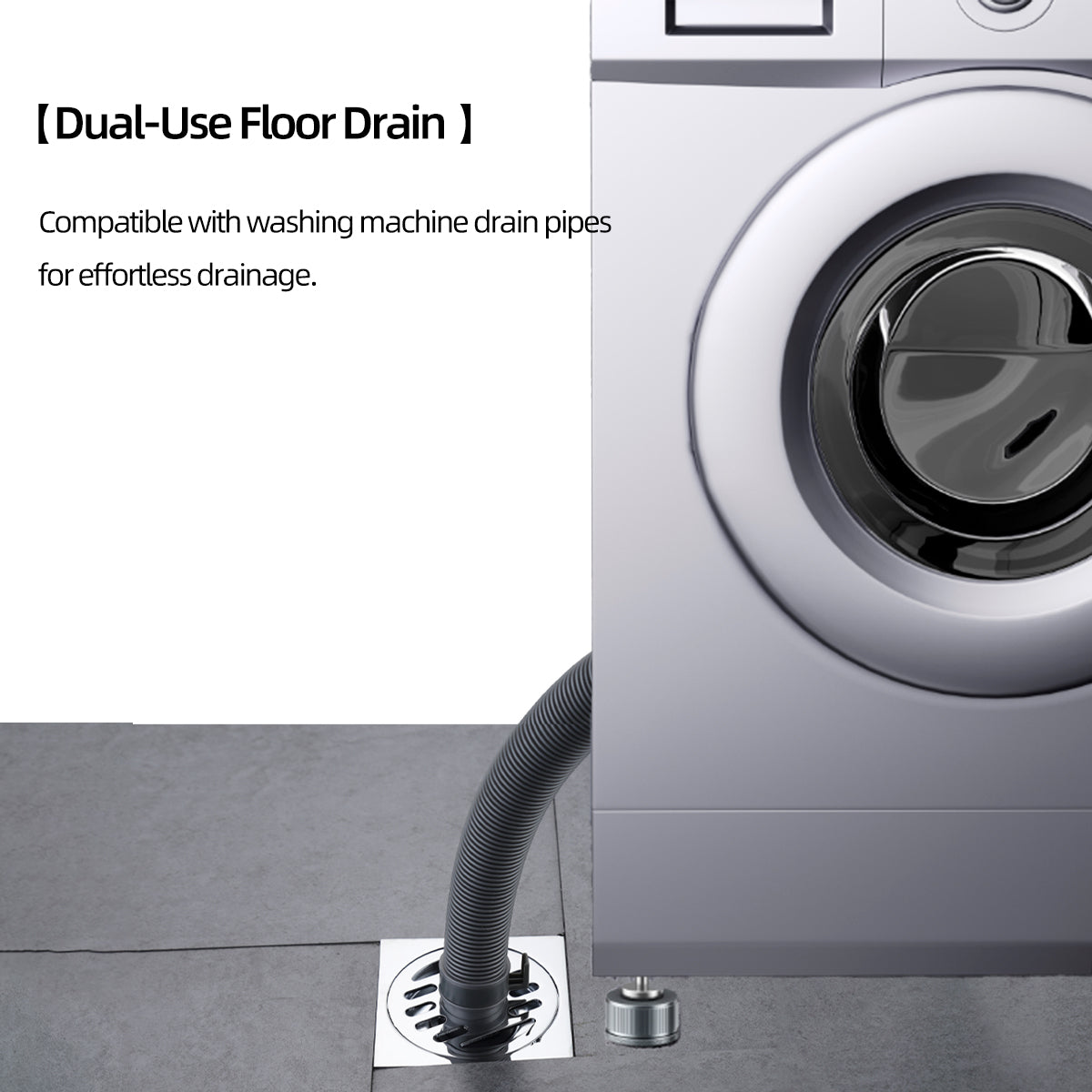 4 Inch(10 * 10cm) Thickened Square Floor Drain