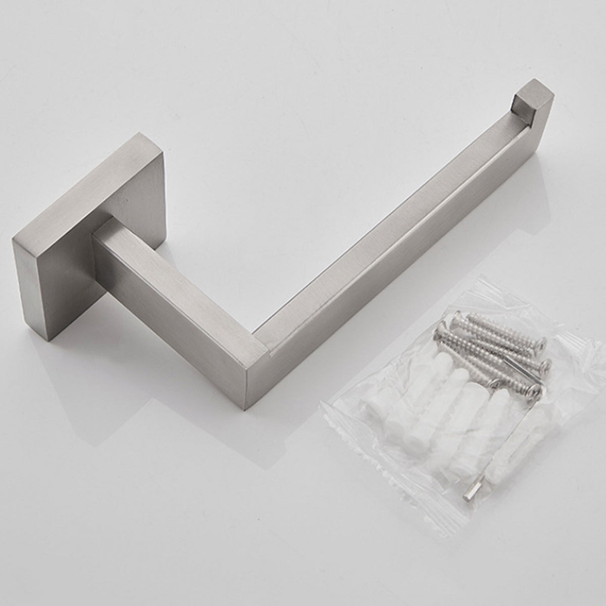 Bathroom Hardware Accessories Kit - Includes Towel Rack, Hooks & Shelf