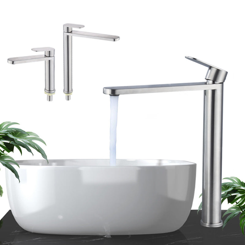 Bathroom vanity sink faucet single handle single hole Short and Tall Bathroom Faucet