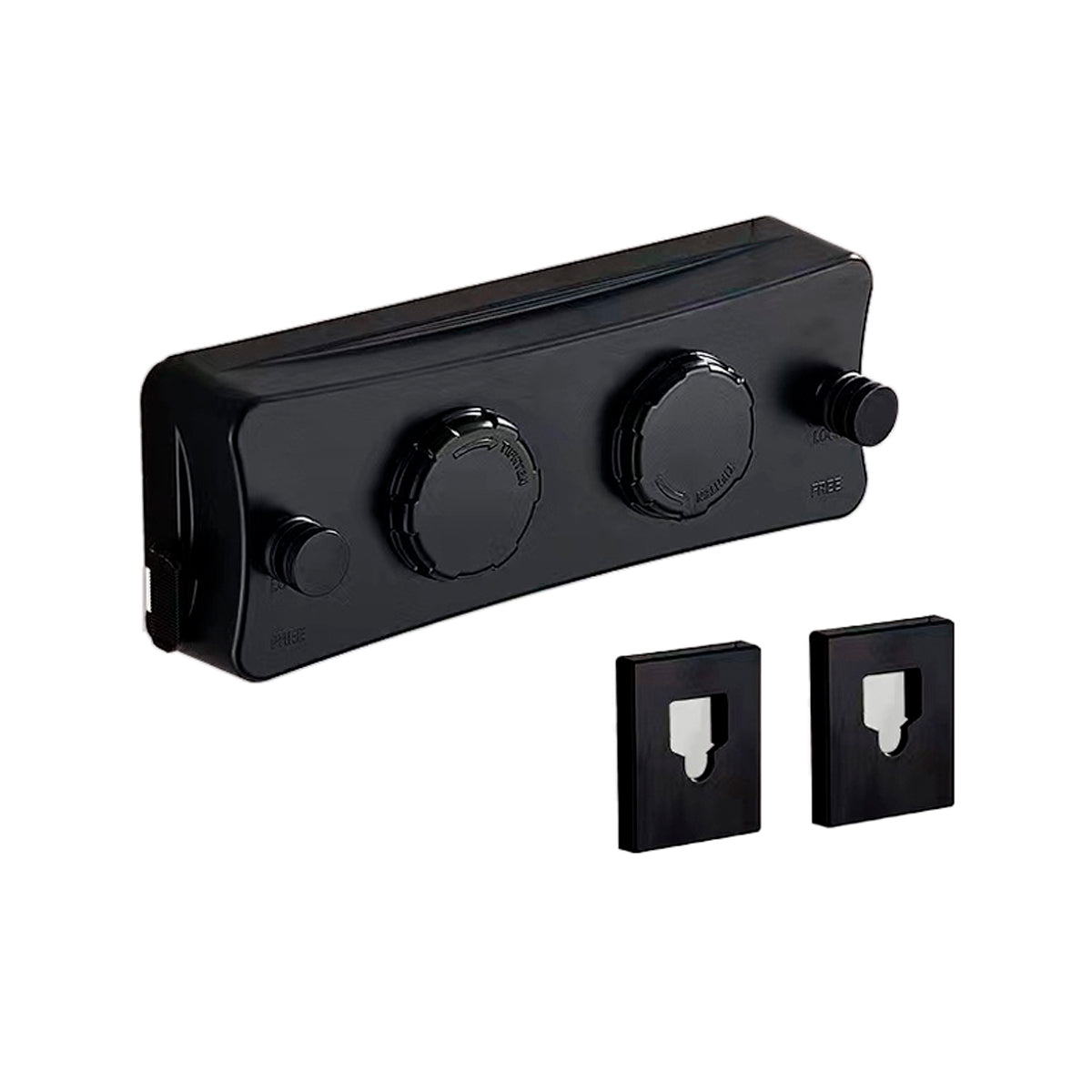 Wall Mounted Retractable Clothes Drying Line (Two line,White, Black, Grey)