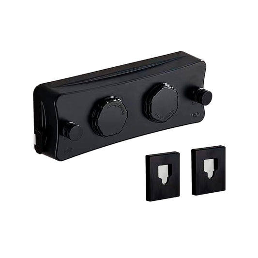 Wall Mounted Retractable Clothes Drying Line (Two line,White, Black, Grey)