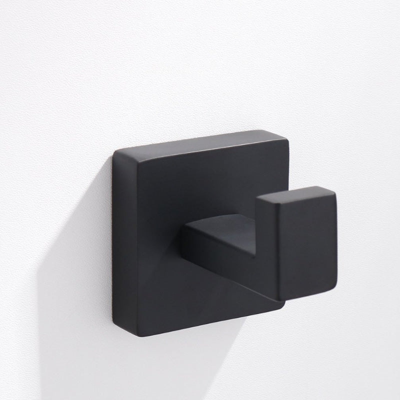 Square Towel Hook - 2 Pack Stainless Steel Wall Mount for Bathroom/Kitchen